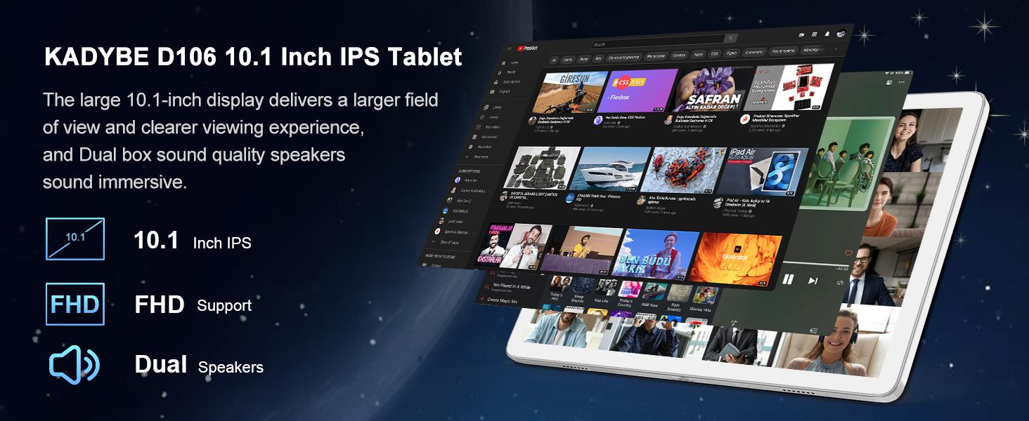 2025 Newest Android 14 Tablet, 10 inch Tablet with 128GB Storage 1TB Expandable 14GB RAM, Dual 4G Cellular Tablet with keyboard Support 5G WiFi/Bluetooth 5.0 Octa-Core Processor, FHD IPS Screen, Tablet with Sim Card Slot,Smartphone Cellphone springtok