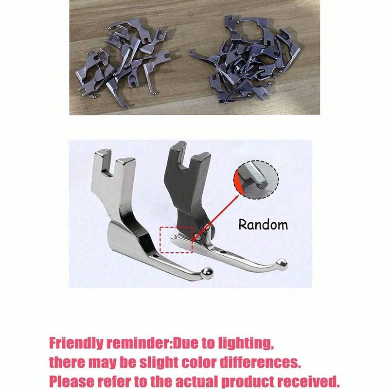 New Full Steel Presser Foot Silver Color Design, Ideal for Wedding Dresses and Sequins, Compatible with Brother Sewing Machines, Sewing Supplies Crafts