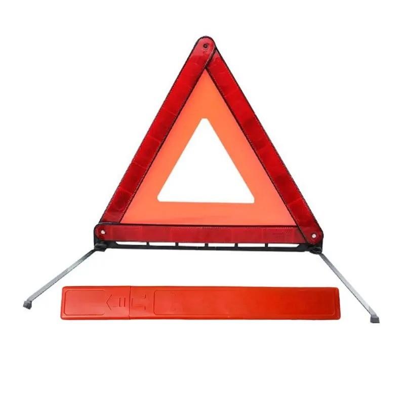 Traffic Safety Triangle Car Reflective Triangle, Car Parking Failure Folding Warning Sign, Essential Roadside Emergency Tool