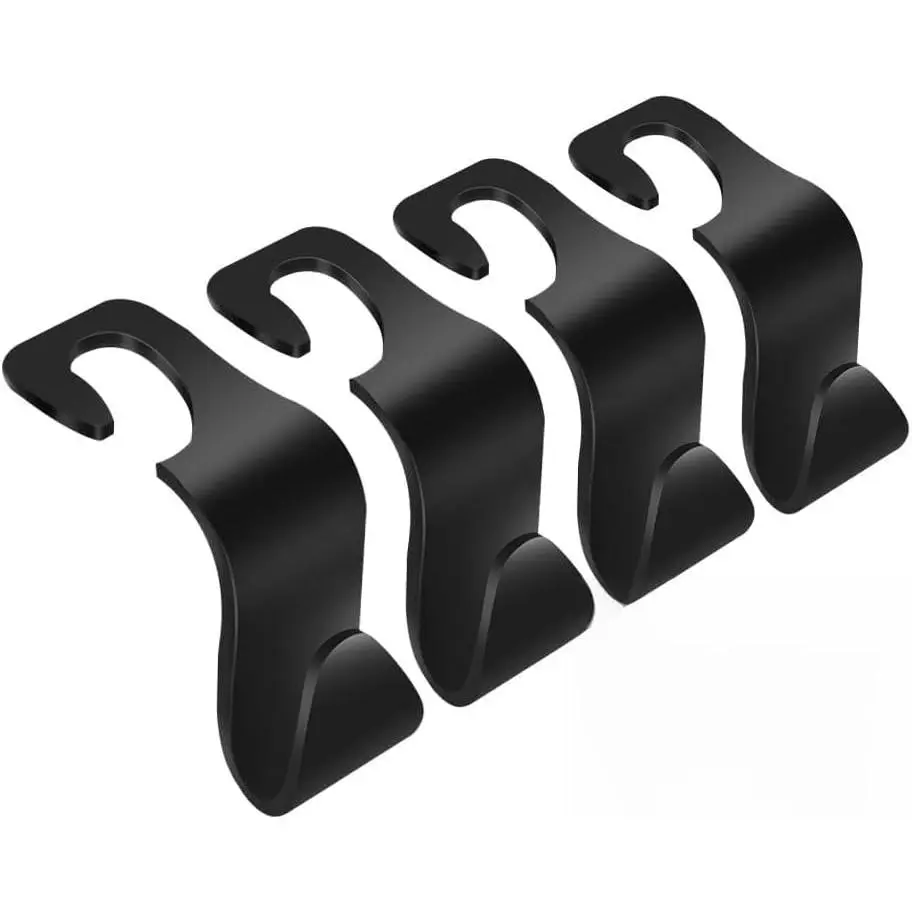 4 Pack  Seat Headrest Hook  Backpack Hooks Hanger