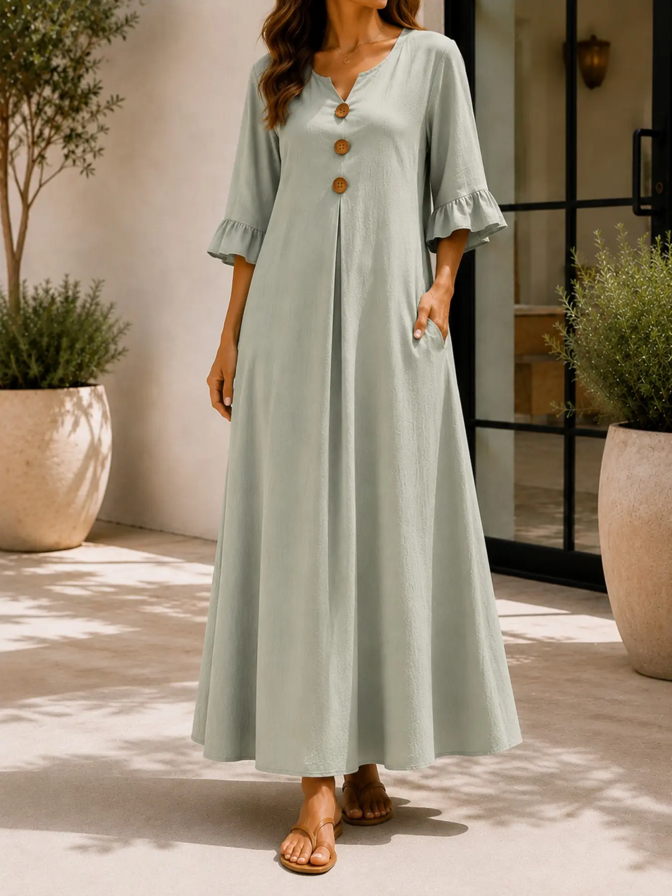 Pale green