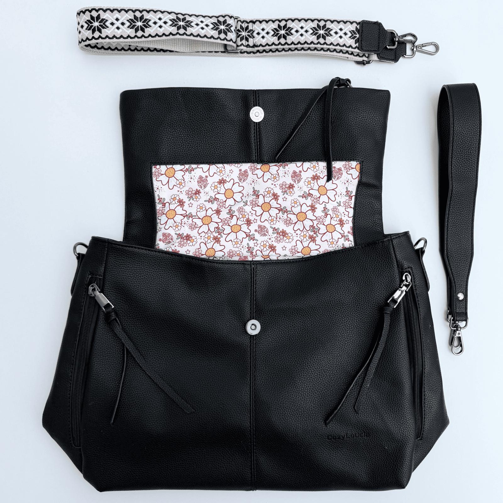 COZYLOUCIA Women's Oversized Vegan Leather Hobo Crossbody Bag - Minimalist Tote with Wide Strap and Handle, Everyday Athletic Purse, Oversized Crossbody Bag