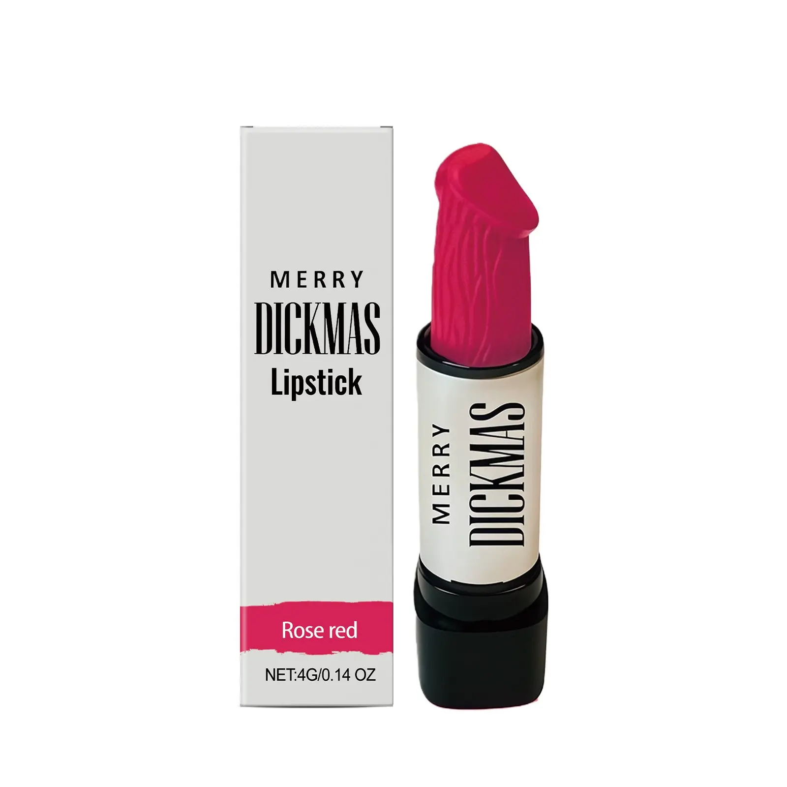 Funny Gifts for Women, Christmas Secret Party Lipstick, Three-Dimensional Silk Smooth, Easy to Apply, Versatile Matte, Convenient Lipstick