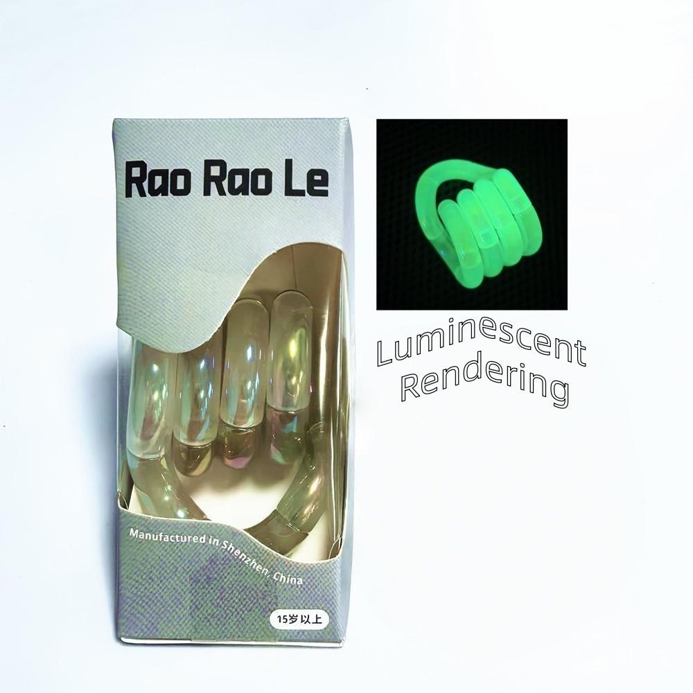 Night Light Stress Relief Toy, Focus Therapy Finger Massage, Colorful Pressure Release, Infinite Unwind Fun, Planet Twist Game