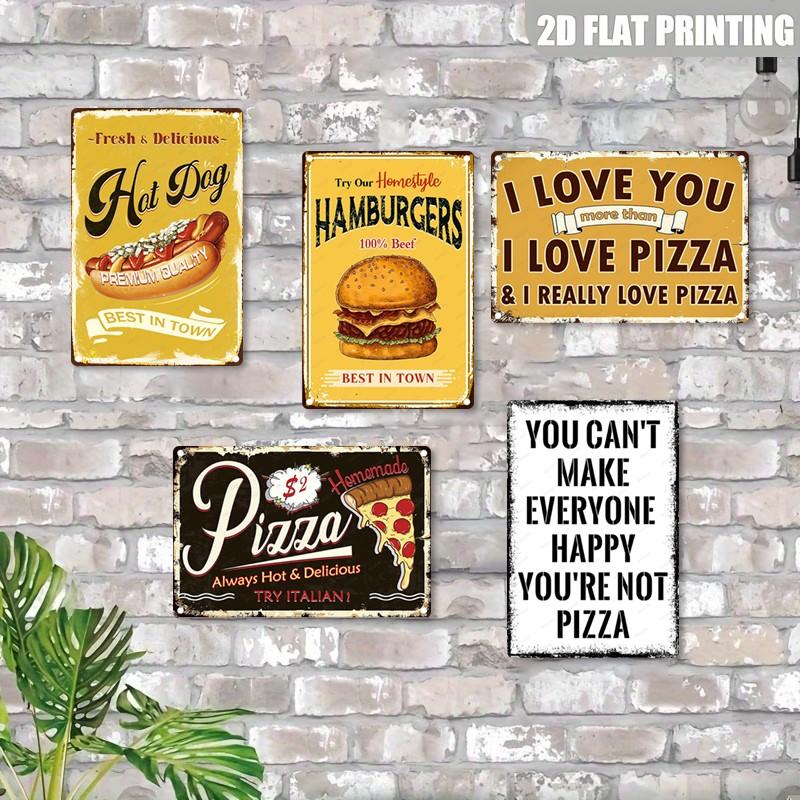 Vintage Aluminum Wall Art Print, Globe Enthusiast Iron Sign, Retro Text Metal Plate, 8x12 Inch Food Quote Poster, Home Decor for Restaurant, Garage, Gift