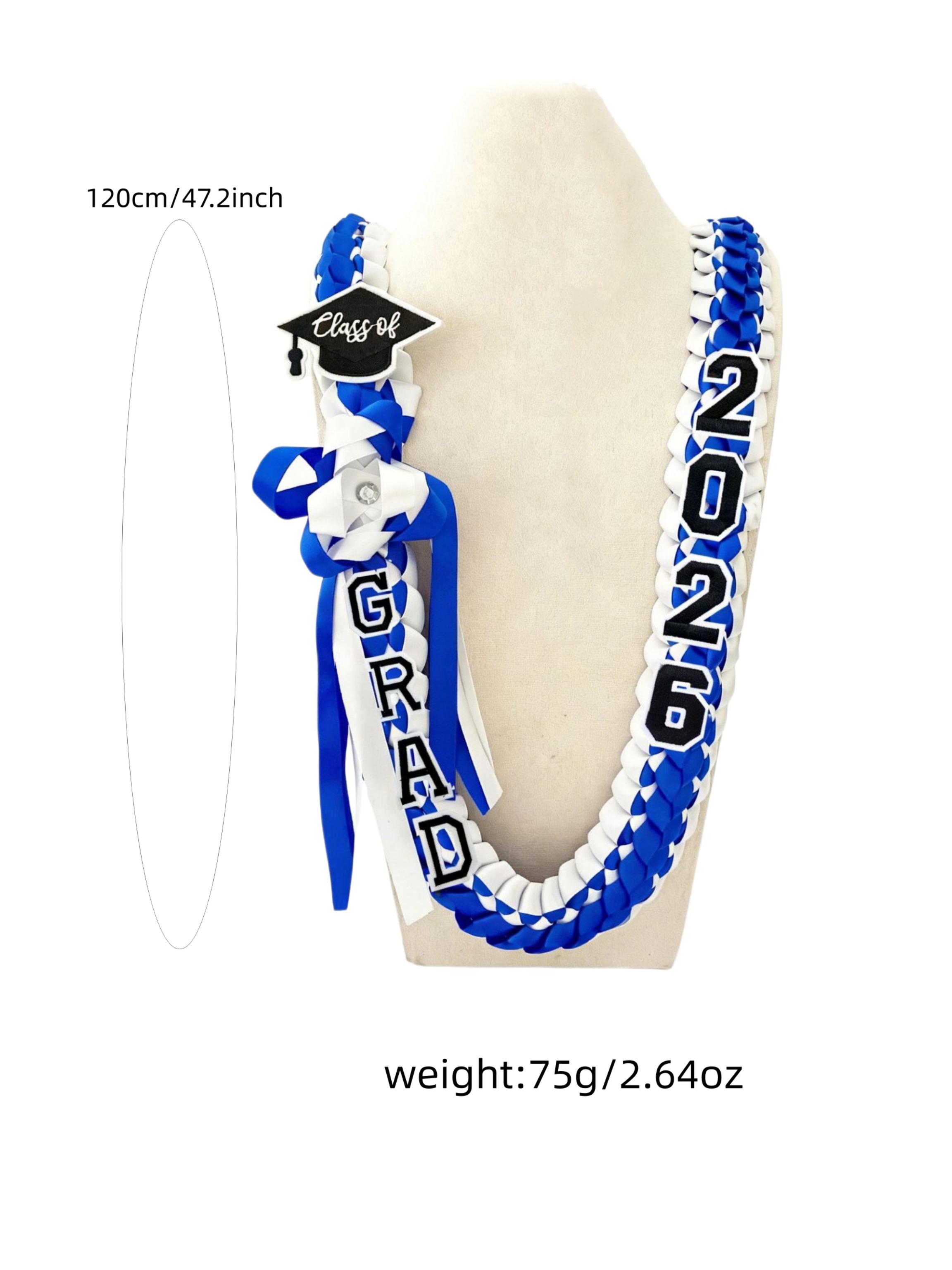 2026 Graduation Party Discount, Handmade Woven Band with Grad Letter and Hat Charm, Adjustable Graduation Money Belt