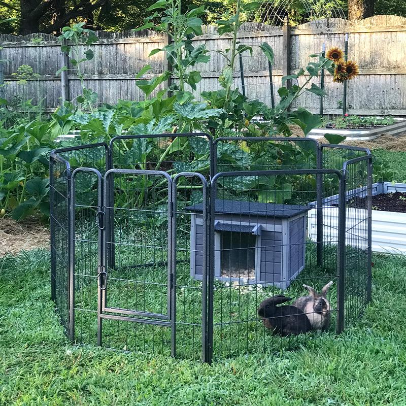 Aivituvin-AIR50 Medium Dog Exercise Pen | Outdoor&Indoor Portable Pet Puppy Playpen