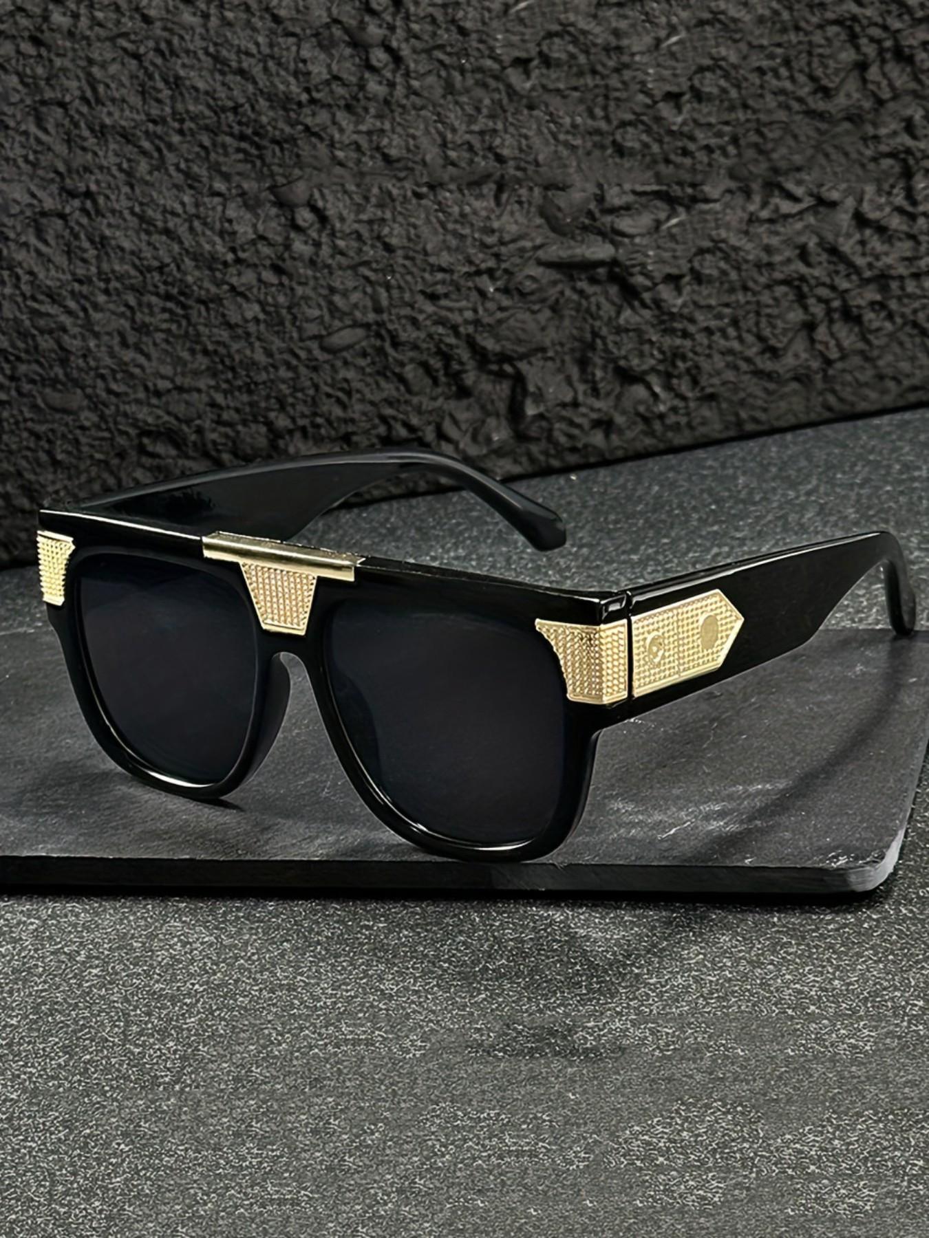 Retro Sunglasses Rectangular Rimless Glasses for Both Men And Women, Perfect for Everyday Casual Wear And Decoration