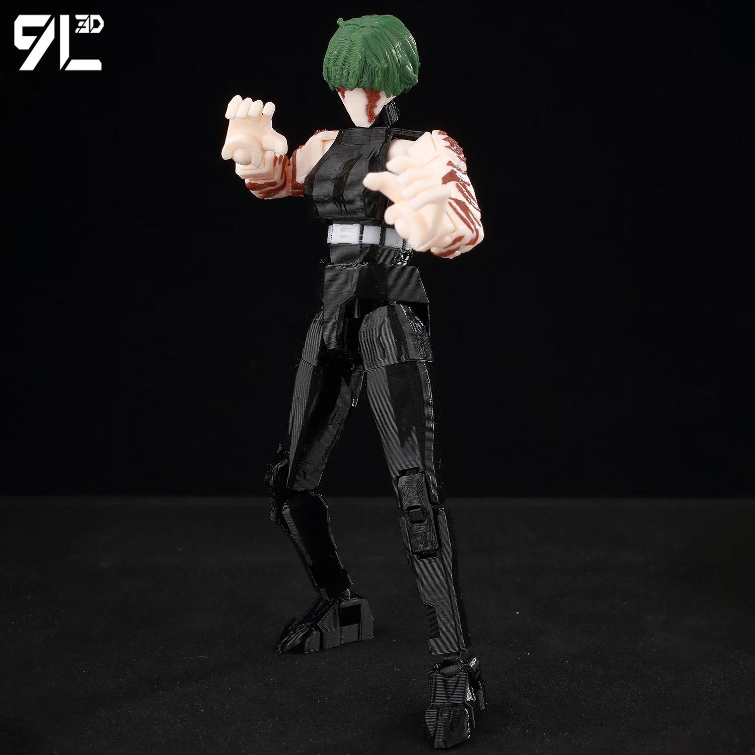 9L3D Printed Jujutsu Kaisen Dummy13 Lucky13 T13 Titan13 Zen'in Maki Anime Multi-Jointed Toys Action Figures Mannequin Model Gift 9L3D Printed Jujutsu Kaisen Dummy13 Lucky13 T13 Titan13 Zen'in Maki Anime Multi-Jointed Toys Action Figures Mannequin Model Gift