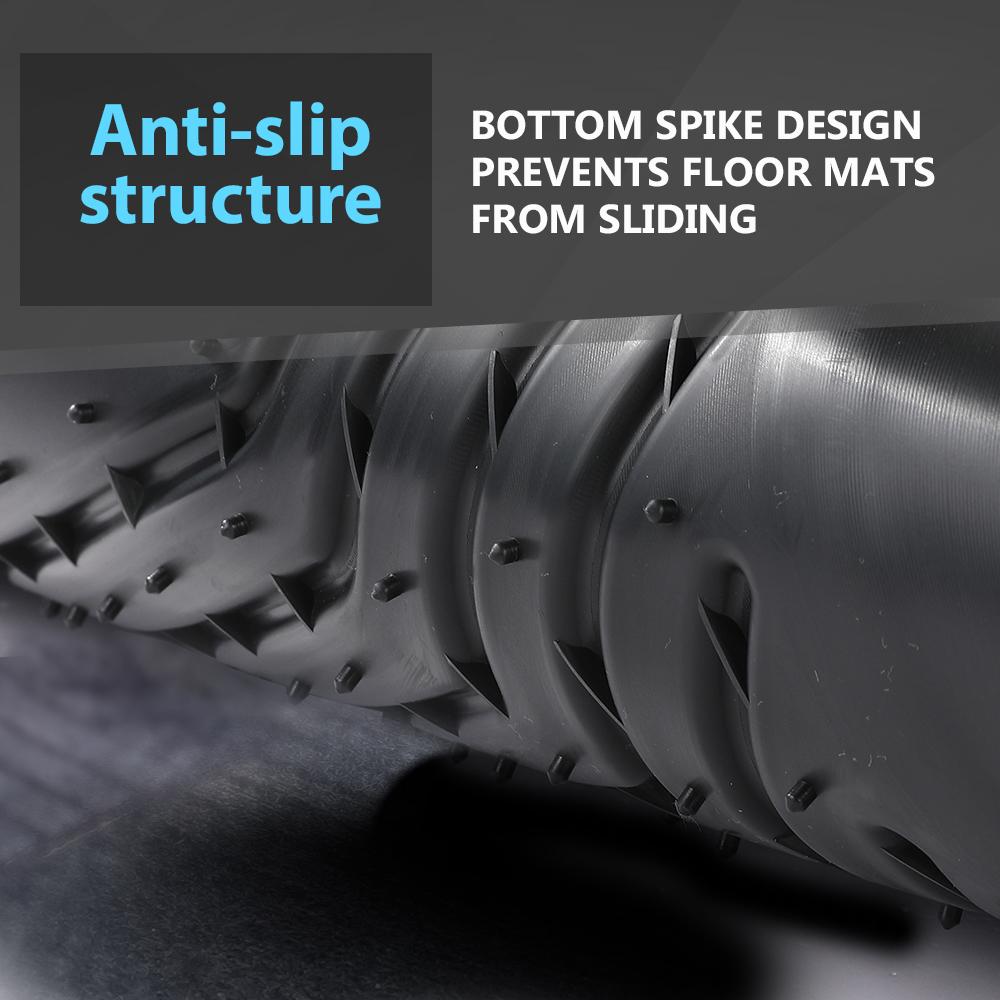 Car Floor Mats Fit for 2020-2024 Tesla Model Y,All-Weather Protection,Waterproof & Easy Clean Rubber Liners,3D Molded Anti-slip Mats