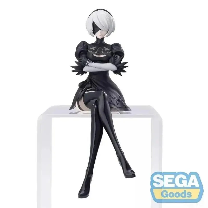 Original SEGA Nier:automata Ver1.1A 2B Yorha No. 2 9S Type B 9S Premium Chokonose Figure Action Anime Mdel Toys Collectible Gift