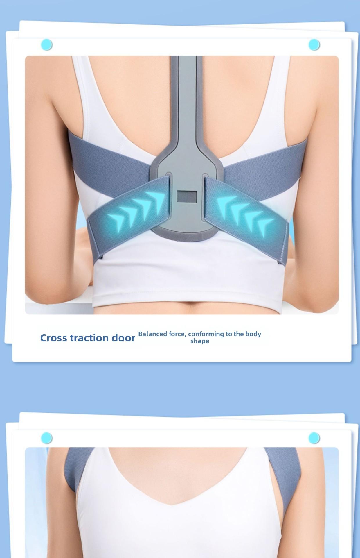 Humpback correction belt for adults, invisible shoulder and back corrector, posture correction device, spinal scoliosis straight back corrector