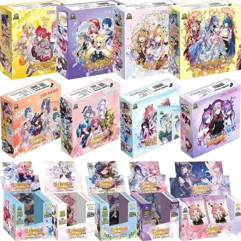2026 New hot item  Goddess Story Collection Cards Full Set Booster Box Anime Girl Collection Card Tcg Game Card Table Toys Childs Birthday Gift