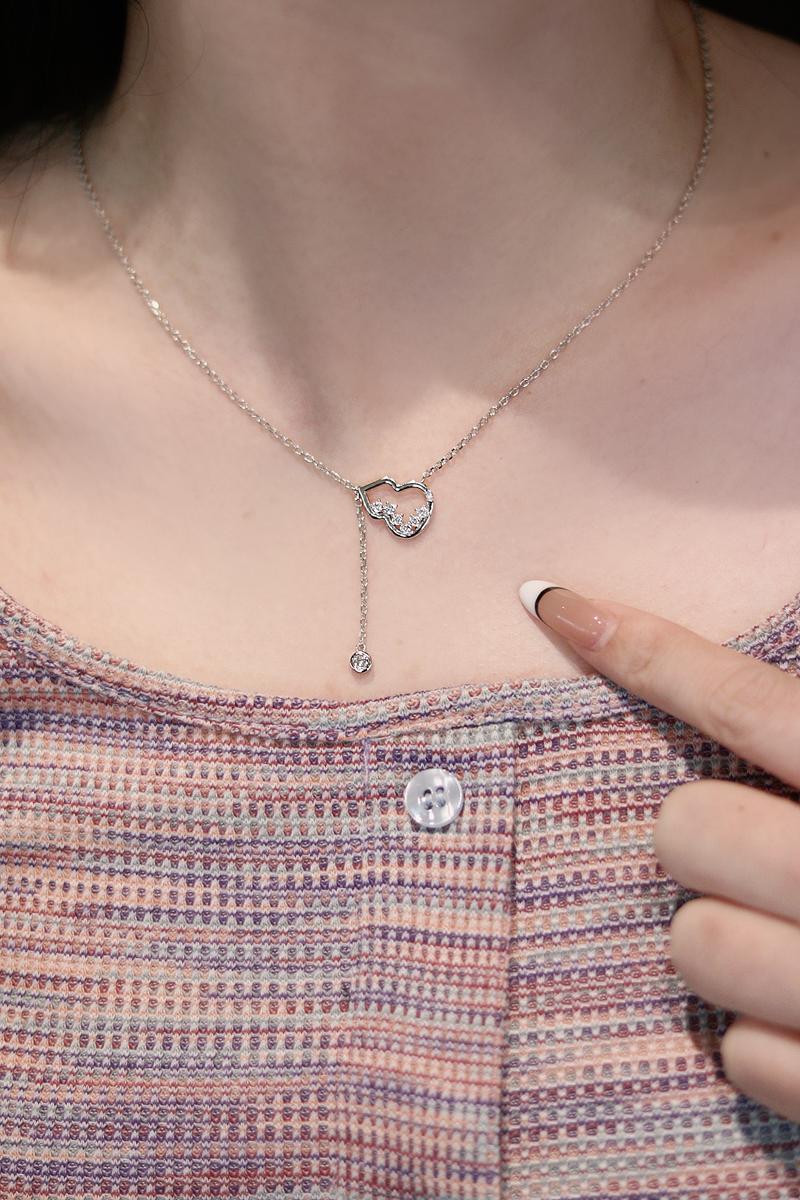 【#365】Lucky Hulu Necklace & Bracelet Full Synthetic Moissanite Jewelry in 925 Sterling Silver Birthday Christmas Gift for Women 【#365】Lucky Hulu Necklace & Bracelet Full Synthetic Moissanite Jewelry in 925 Sterling Silver Birthday Christmas Gift for Women