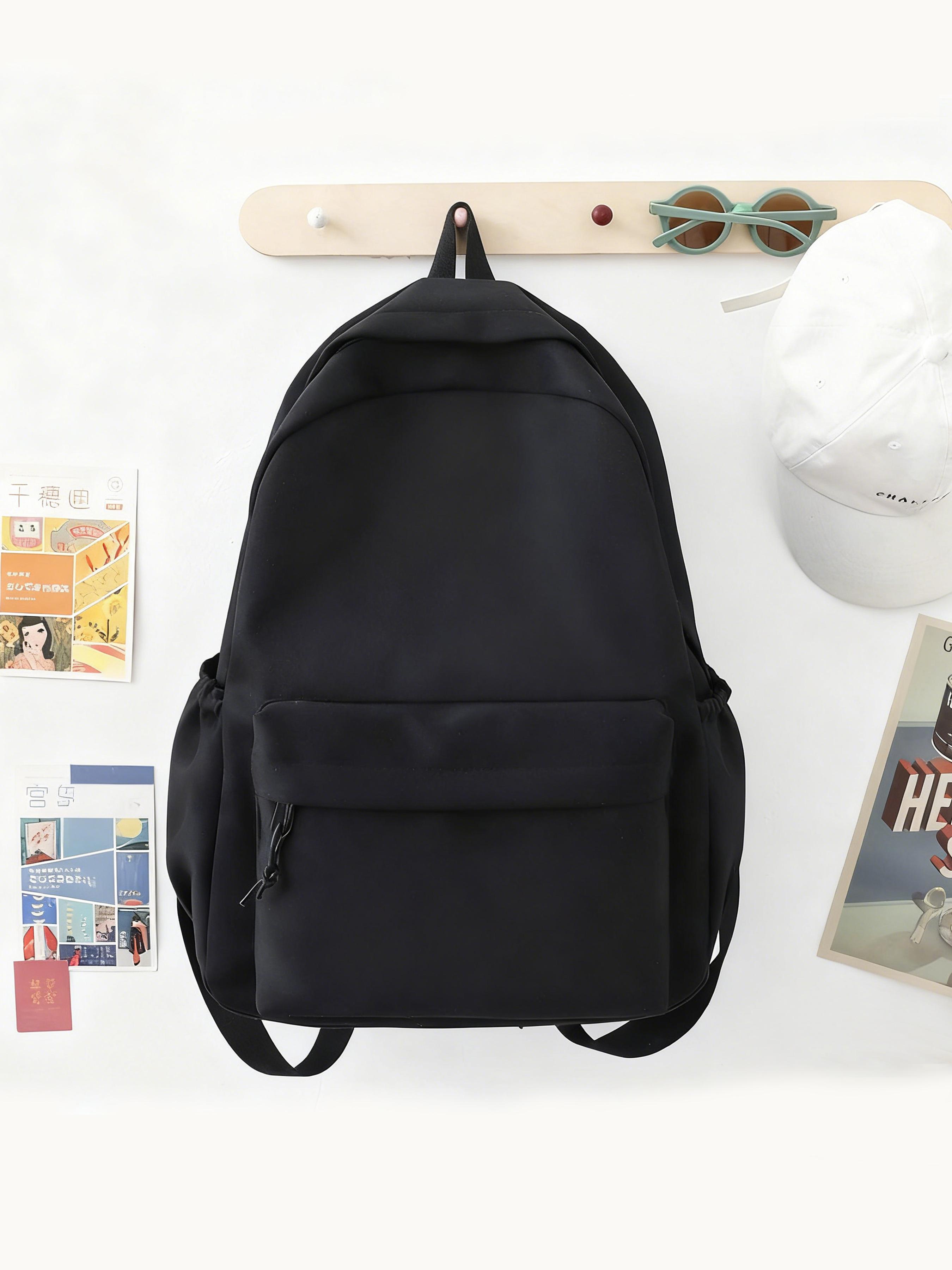 Vintage Canvas Backpack, Lightweight Durable, Ideal for Outdoor Sports and Travel, Casual Style, Spring & Fall Use