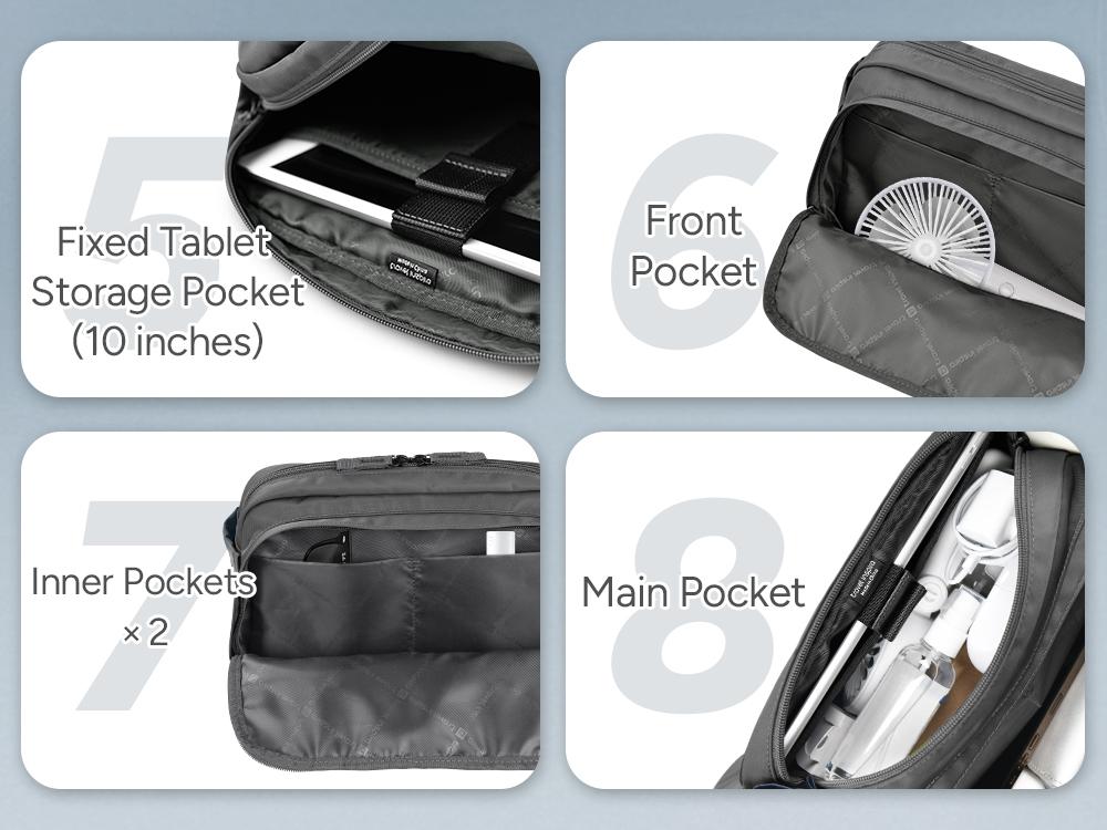 travel inspira Waist Pack Bag Fanny Pack for Men&Women Hip Bum Bag with Adjustable Strap for Outdoors