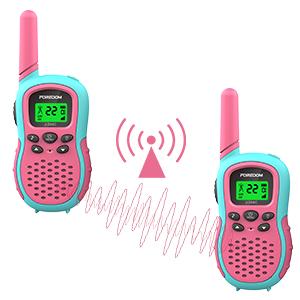 FOREDOM J388C Walkie Talkies for Kids 2 Pack Long Range with Flashlight FOREDOM J388C Walkie Talkies for Kids 2 Pack Long Range with Flashlight