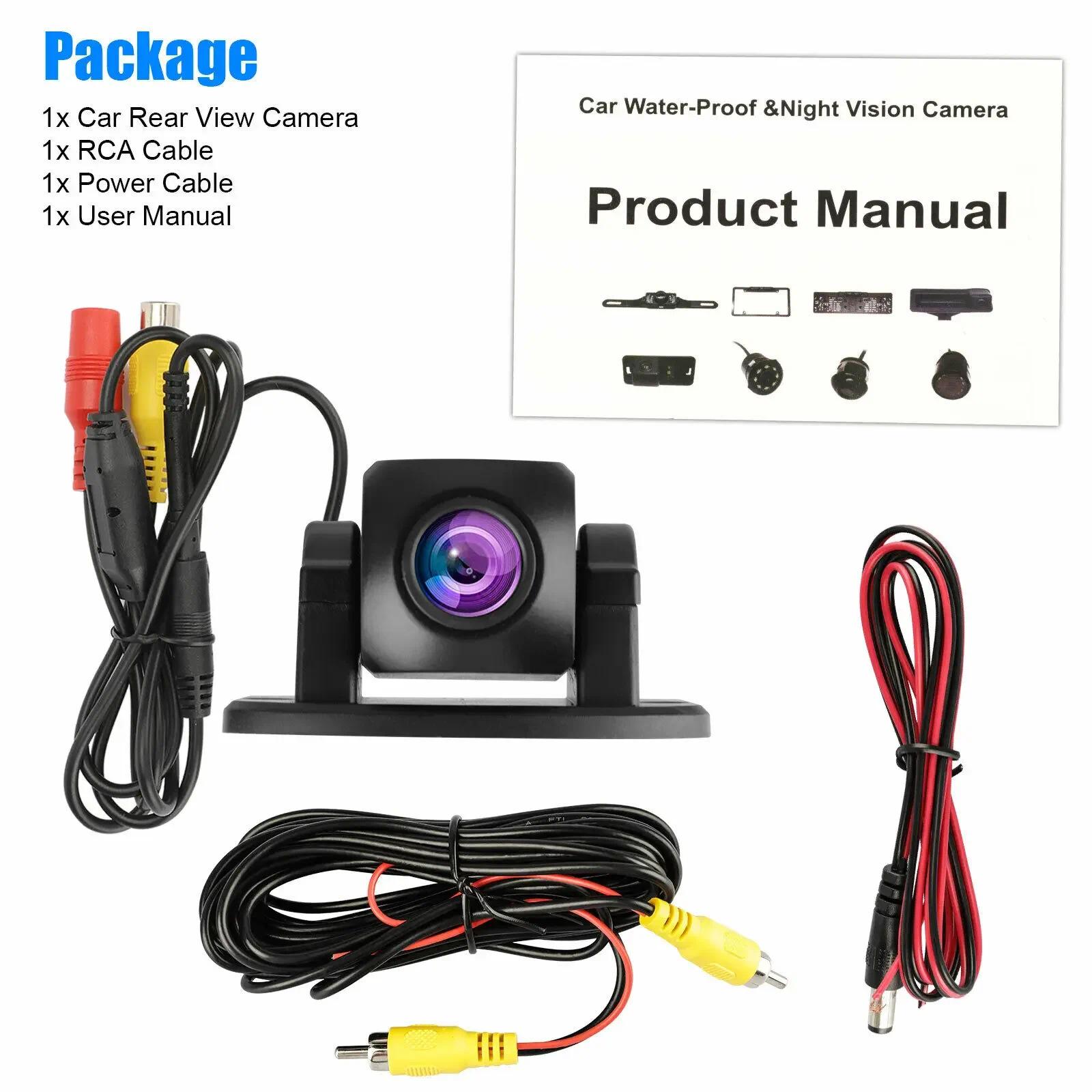 CMOS Car Rear View Reverse Backup Camera HD Night Vision Waterproof