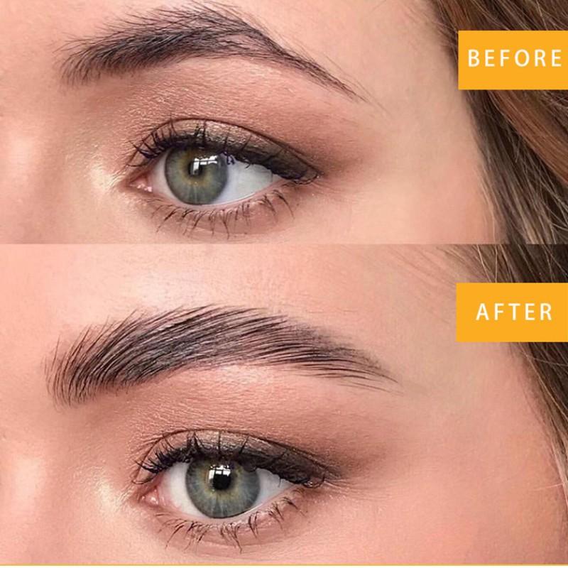 Lightweight Clear Brow Sealer, Long-Lasting & Smudge-Proof, Creates Natural 3D Eyebrows, Colorless Setting Gel, Defined & Separated Hairs, Affordable for Students & Beginners, Must-Have for Perfect Brow Makeup