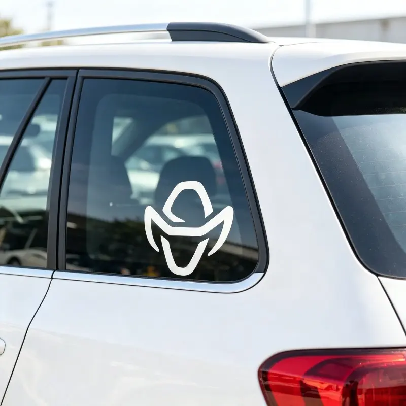 Cowboy Decal with Unique Western Design – Durable Vinyl Sticker for Car, Truck, SUV, Motorcycle, Bike, Laptop, Mirror, Phone Case, Self-Adhesive, Weatherproof, Great for Home, Office, School, Party, Street