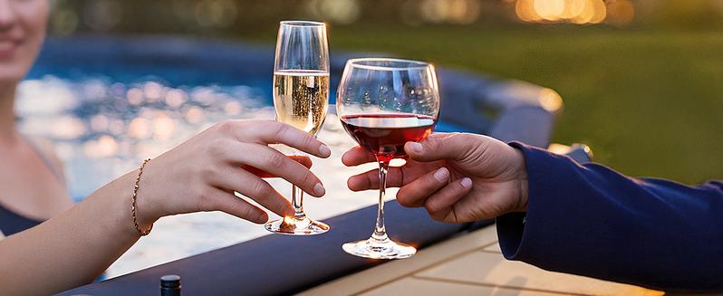 Poolside Bar, Swim Up Bar Exclusively for Above-Ground【Round & Oval 】 Pools. Patio Poolside Table Smart Fold Easy Maintenance, Weather Resistant Stable Tabletop