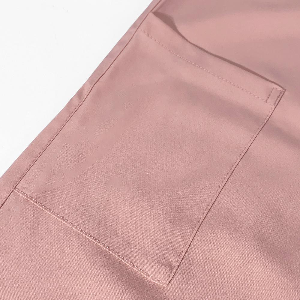 Work Uniform Set Solid Color Uniforms Hotel Janitor Chef Cook Nursing Scrub Suit for Women Men