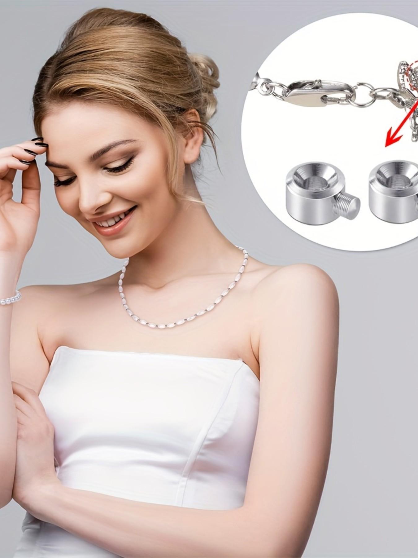 10pcs Set DIY Jewelry Accessories, Stainless Steel Chain Connectors, Fashion Designer Supplies, Handmade Craft Essentials