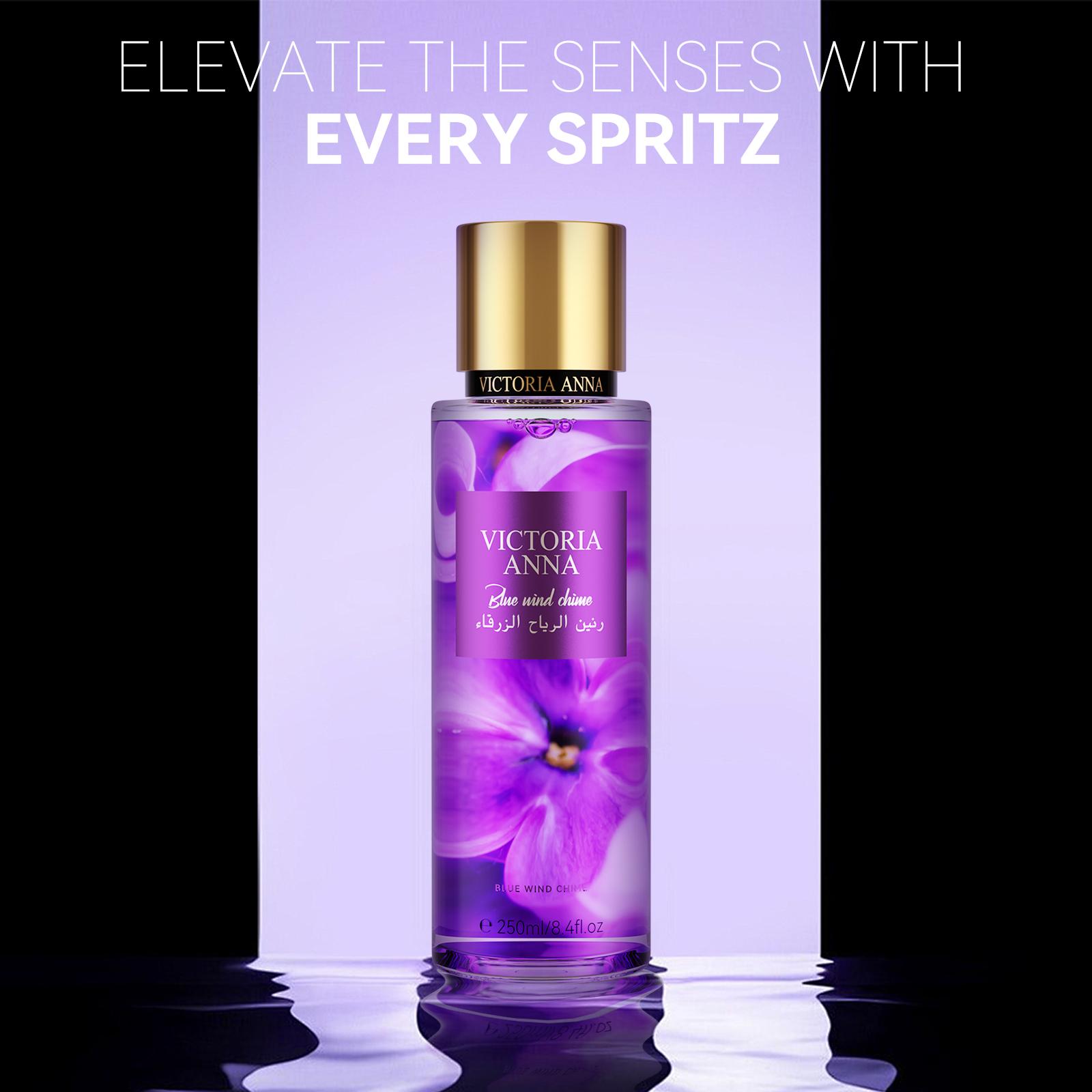 Blue Wind Chime Perfume 250ml Top Notes (Juicy blackcurrant) Middle Notes (Woody lris) Base Notes (Mellow patchouli)