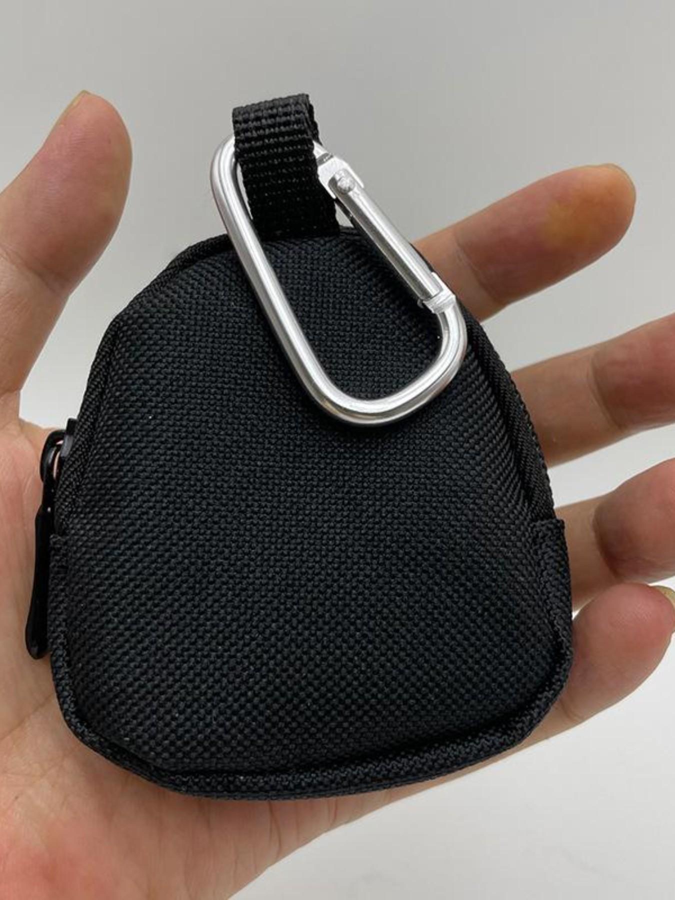 Portable Key Bag for Men, Coin Purse with Zipper, Outdoor Key Organizer, Convenient Key Holder, Essential Accessory for Daily Use