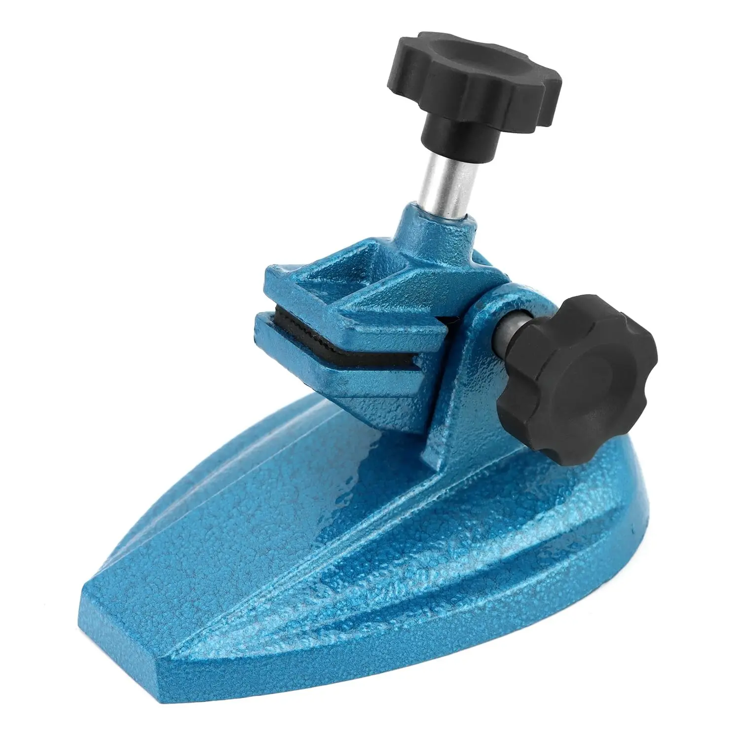 Micrometer Stand for Micrometers up to 4" - Professional Grade Cutting Tools Stand with Large Clamp Knobs