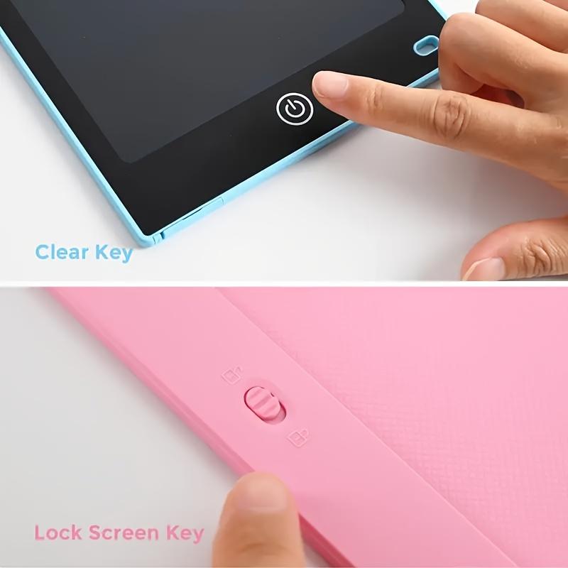 LCD Writing Tablet with Colorful Screen Drawing & Stylus - Digital Writing Tablet, Battery-Powered Educational Board Game, Ideal Christmas Birthday Halloween Thanksgiving Gift, Interactive Learning Tool, Playful Design, Durable Construction