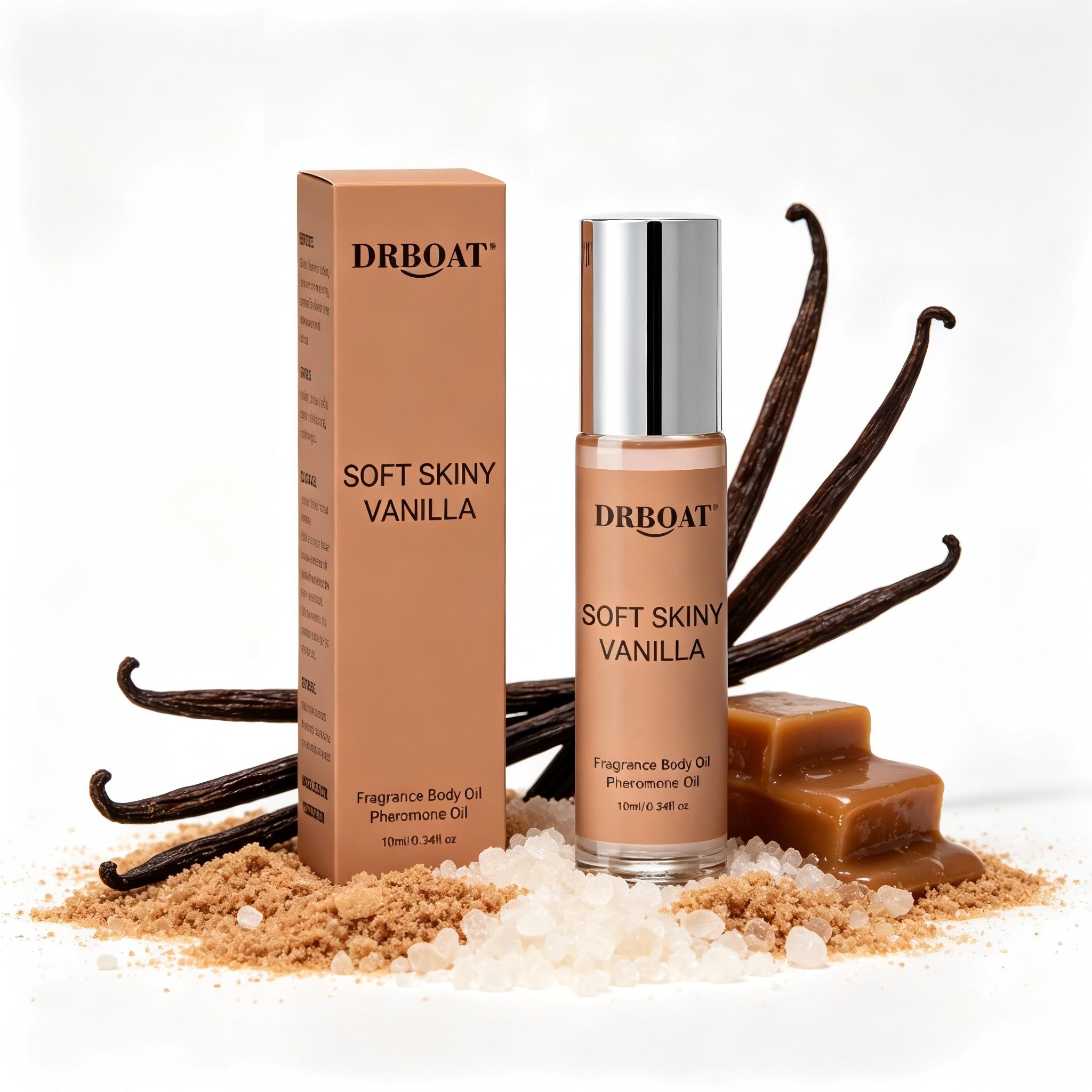 10ML Vanilla Skincare Pheromone Oil - Roll-On Subtle Essential Oil, Original Vanilla Skin Perfume Body Oil for Men and Women, Dating Traveling Home, Sweet Scent Fragrance