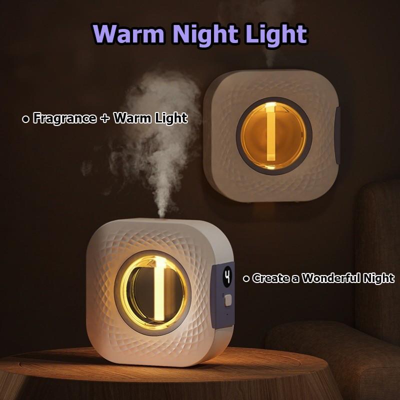 Automatic Timer Aroma Spray Machine, Rechargeable Essential Oil Diffuser, 4 Spray Modes, Multi-Scene Use