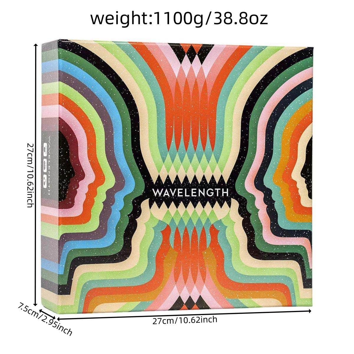 New Hot Wavelength Party Board Game for 2-12 Players, Ages 14+, Fun Family Game Night Activity, Perfect Gift for Kids & Teens, Tabletop Games