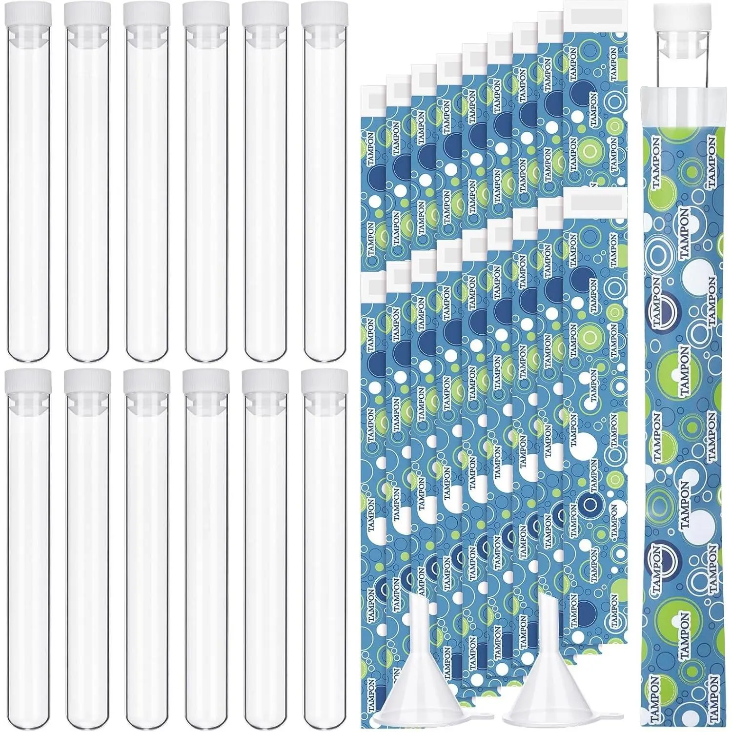 38 Pcs Tampon Tube Set for Women, Classic Style
