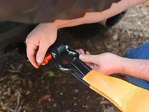 Nilight 4 Pack Small Shackles 1/2" D-Ring Shackle 2 Ton (4409 lbs) Capacity Heavy Duty Off Road Recovery Shackle Kit for Cars and Other Applications for Tie Downs, Black Red Parts Hardware Stainless Steel Rope Chains  dealsforyoudays