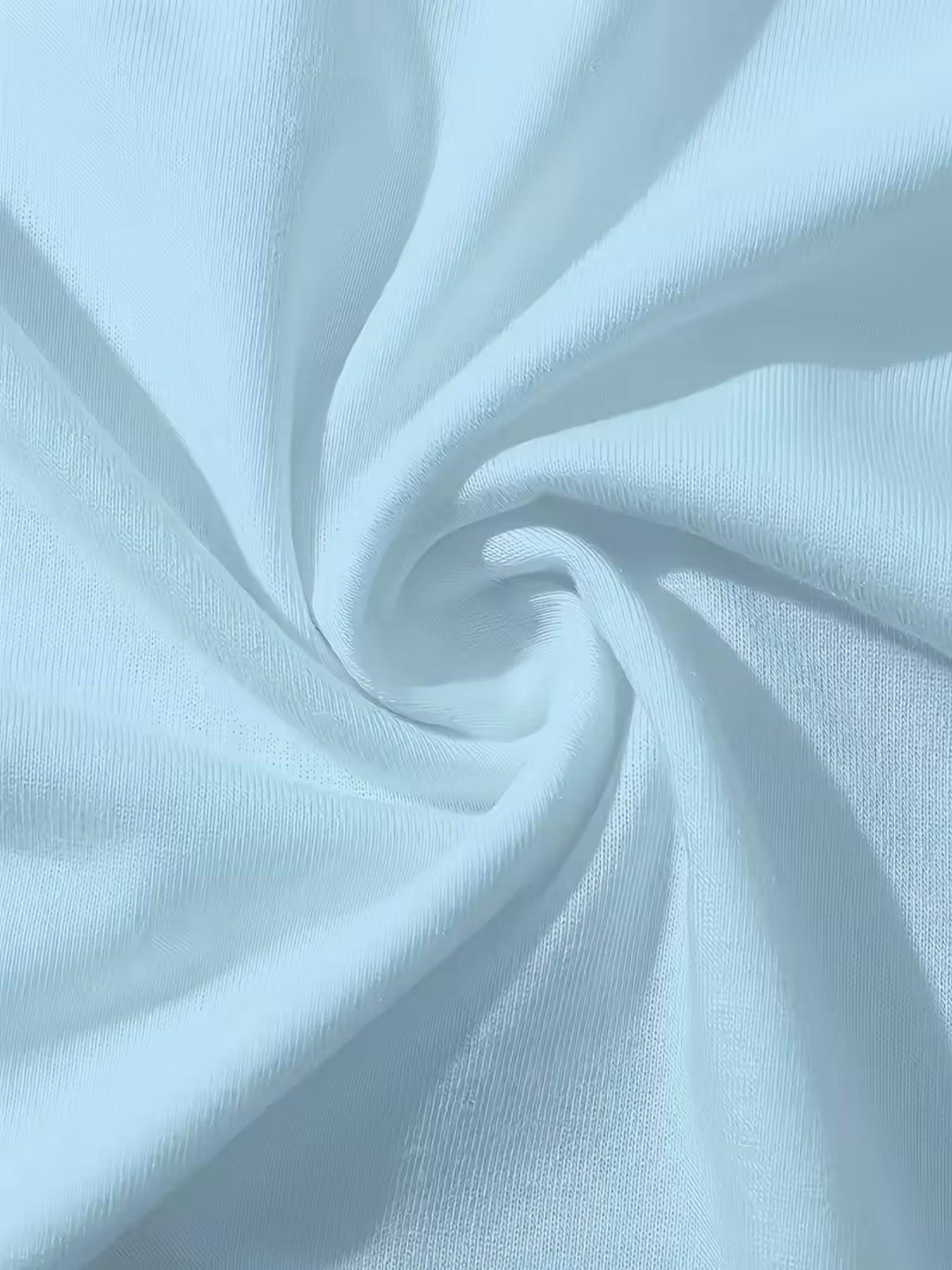 86 Number Multi-Print Trendy Graphic Tee, Fun and Playful European Style Round Neck T-Shirt, Casual Slim-Fitting Top Without Zipper or Collar