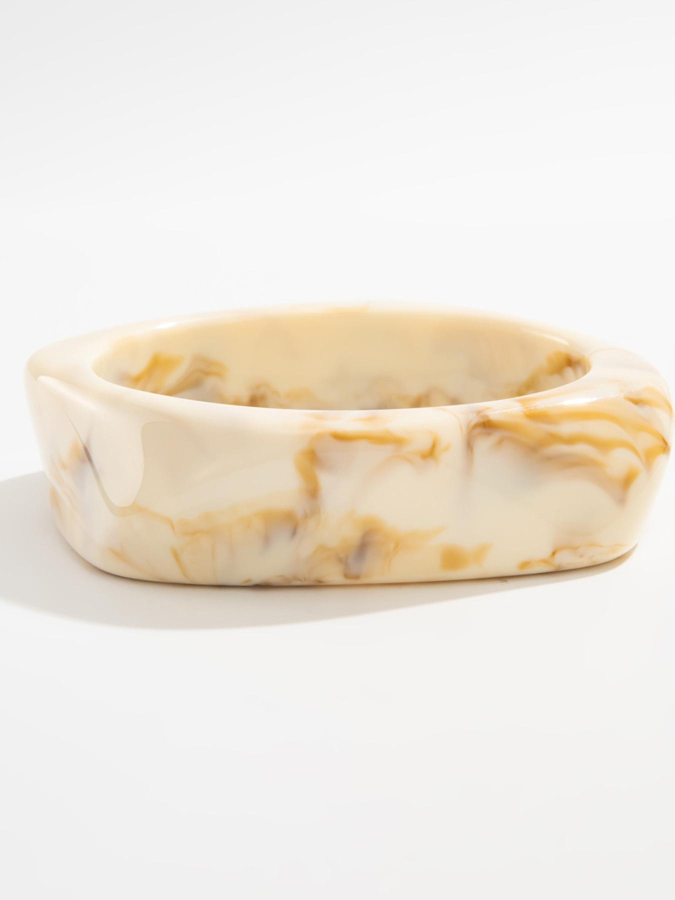 Bohemian Style Geometric Resin Cuff Bracelet, Stackable Bracelets, Fashionable Lightweight Luxury Jewelry Gift for Women, Perfect for Daily Wear & Parties