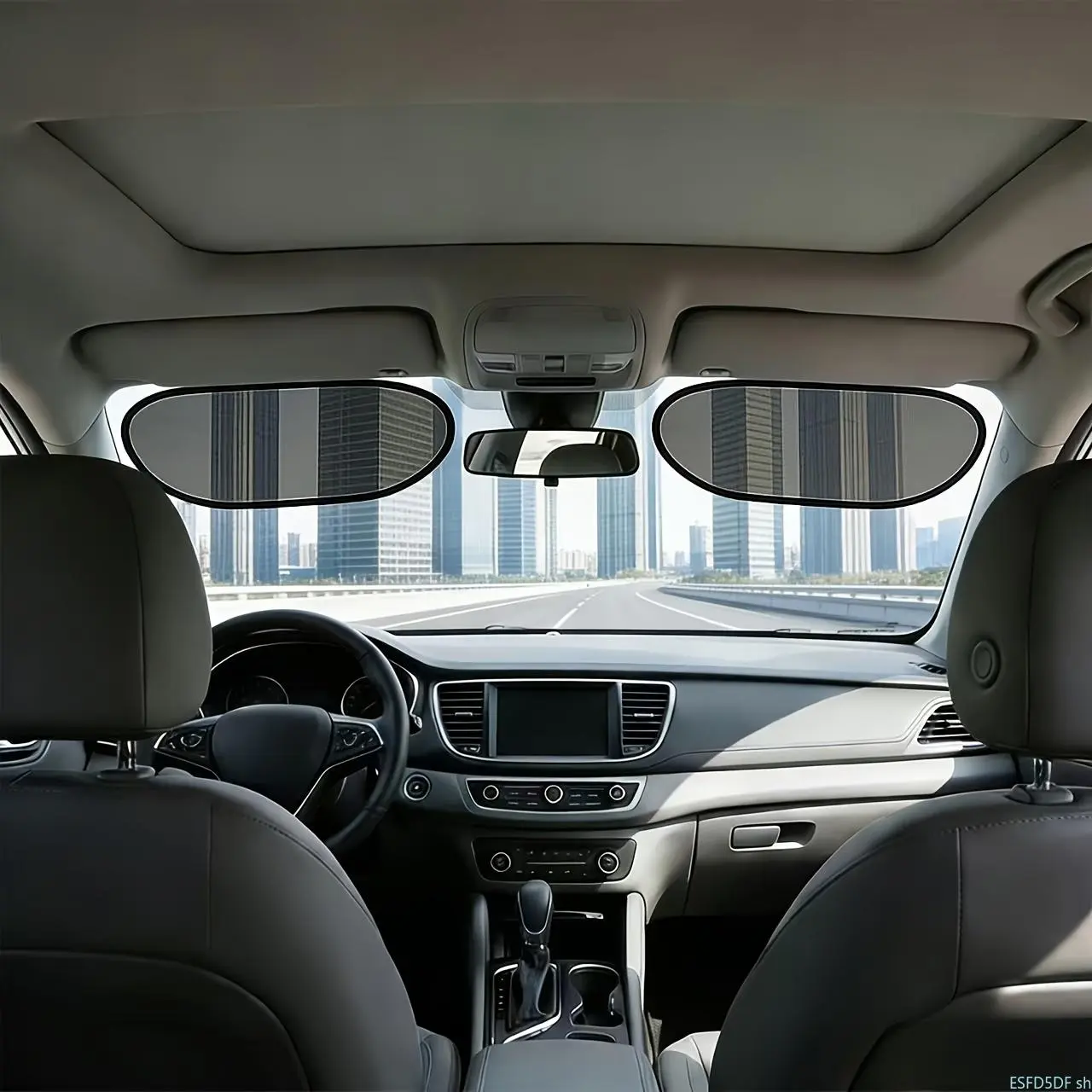 2Pcs Car Windshield Sunshade - Light Blocking Blinds with UV Protection, Electrostatic Adsorption Easy Install, Universal for Side/Rear Windows & Skylights, Multi-Purpose Car Curtains, Universal Fit, Cars, Vehicle Accessories
