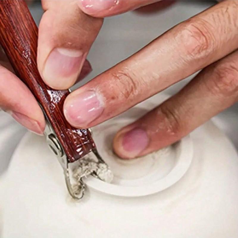 Stainless Steel Puncher for Ceramics and Soft Clay, Precision Tool Set for Sculpting, Cutting, and Piercing, Handcraft Essentials