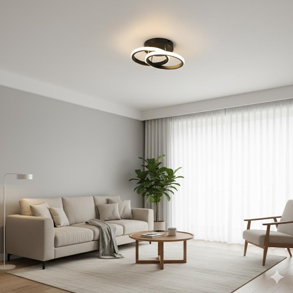 LED Ceiling Light Modern Minimalist Bedroom Lamp, Ultra-Thin Master Bed Eye Protection, New 2026 Room Main Fixture