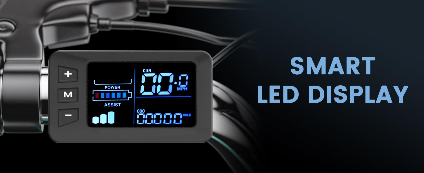 MOONCOOL TK1 Fat Tire Electric Tricycle for Adults, 20" x 4" Fat Tire Electric Trike, 48V 500W Motorized Electric Bicycle Bikes, 3 Wheels 7 Speed Ebike with Removable Battery, Aluminum Frame & Large Basket Ebike