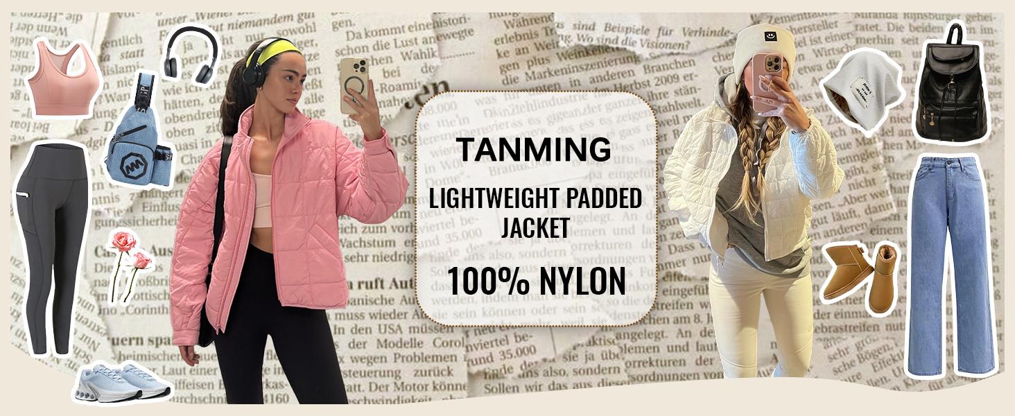 Product detail overview of Women's Long-Sleeve Puffer Jacket