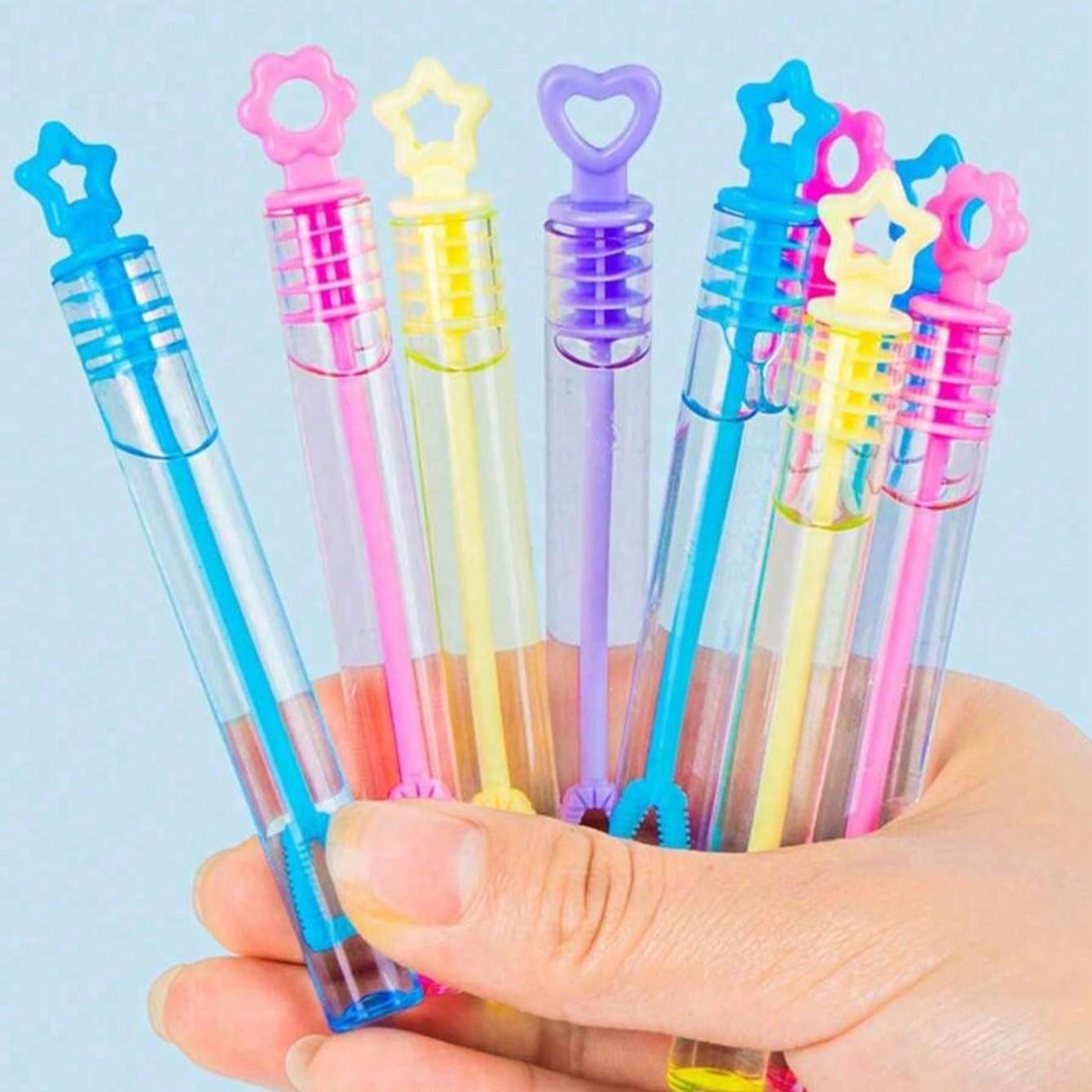 12/24/48 colorful bubble sticks, wedding gifts, Christmas gifts, suitable for parties, weddings, indoor and outdoor events, bubble parties