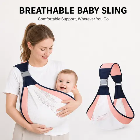 Adjustable single-shoulder portable strap |   Lightweight and breathable mesh hip strap, suitable for both boys and girls-YY1
