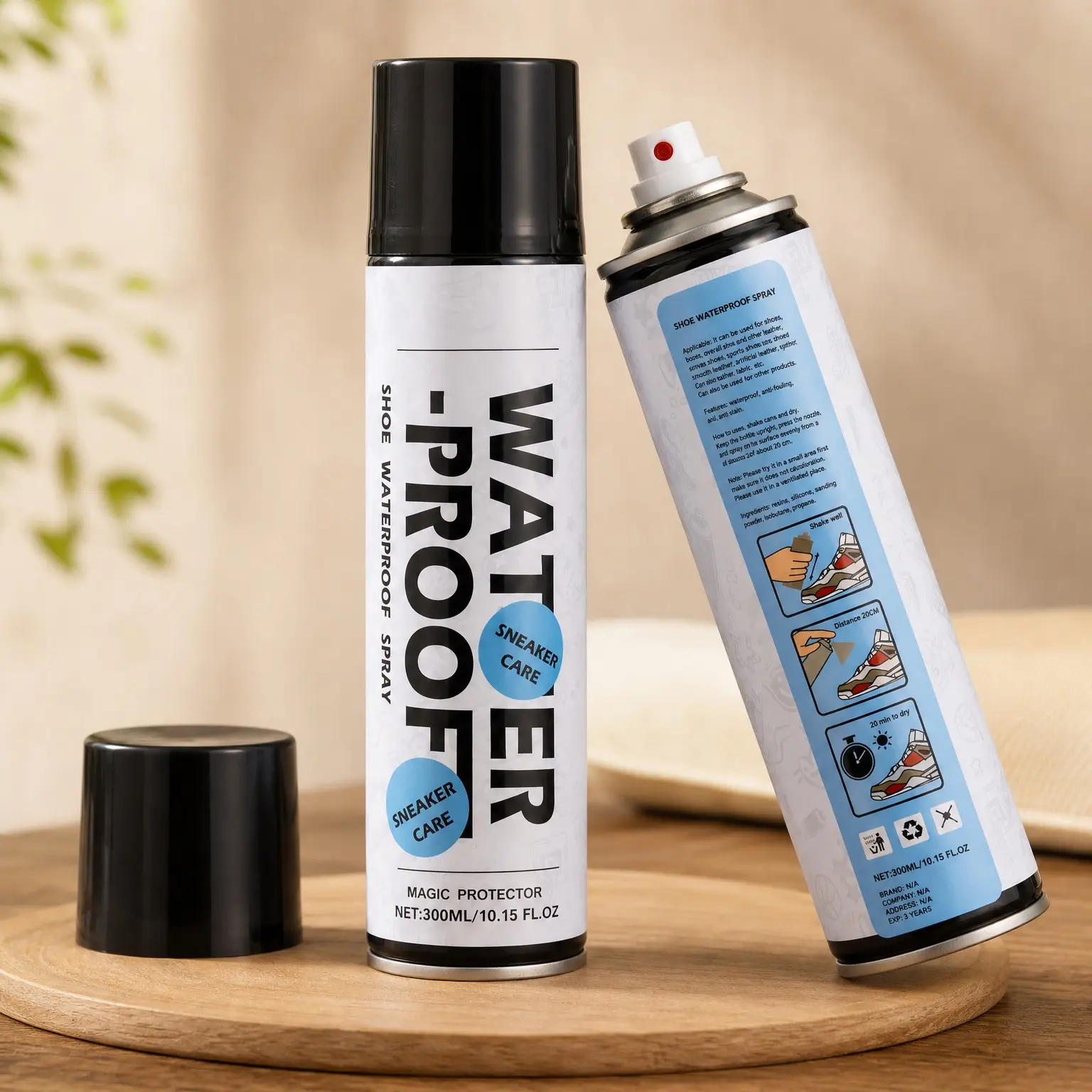 Shoe Protector Spray, Rain & Stain Waterproof Nano Protection for Sneaker, Suede, Leather, 10.15 Fl OzGift