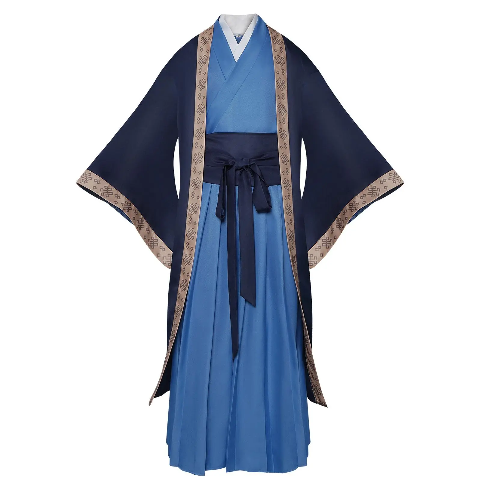 6PCS Jinshi Cosplay Costume Anime Apothecary Diarie Men kimono Robe Suit with Headwear Kusuriya No Hitorigoto Outfits Comic Con