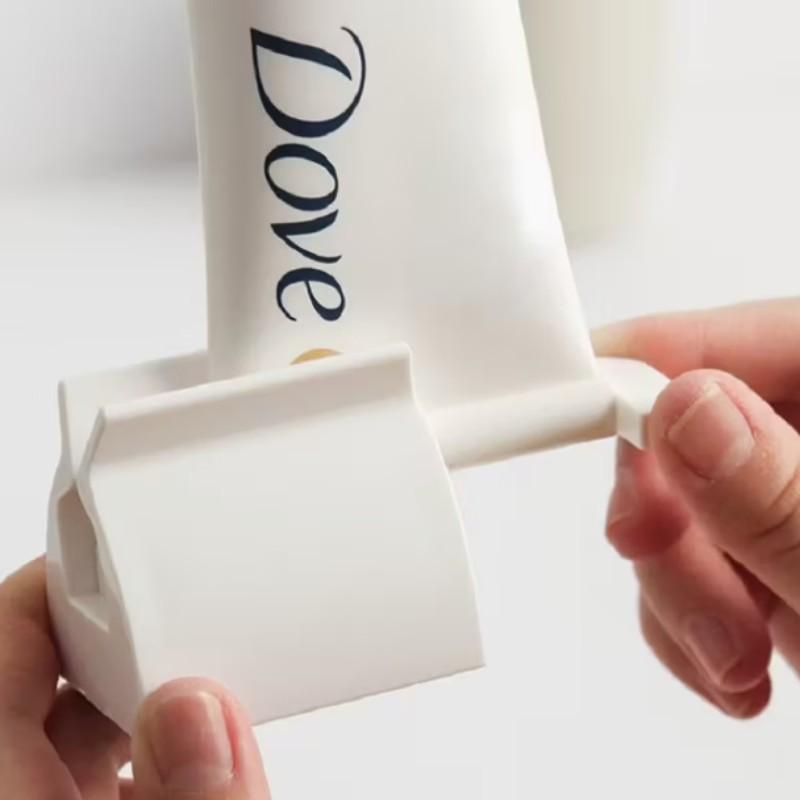 Rolling Toothpaste Dispenser Machine, Simple Hygienic Toothpaste Distribution, Easy-To-Use Dental Care Tool, Ideal for Home Use