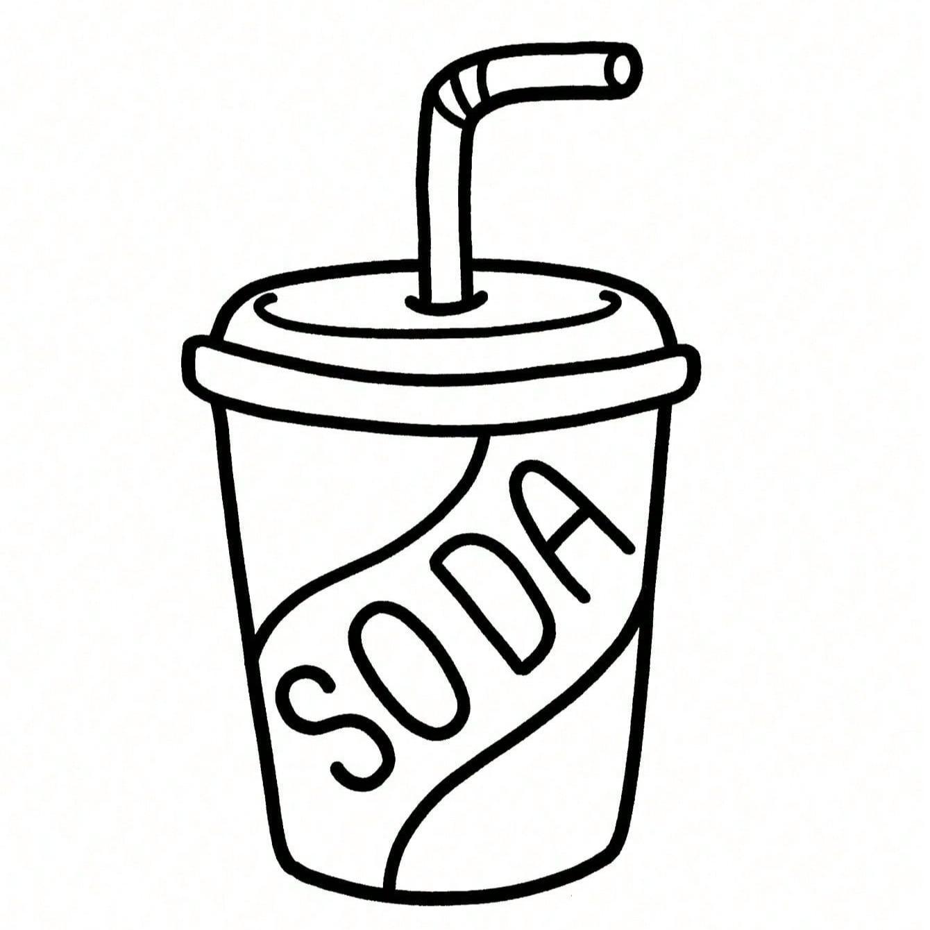 Adult Coloring Book Food Drink Sweets, Healing Self-Care Patterns, Relaxing Creative Time for Girls, Perfect Holiday Gift