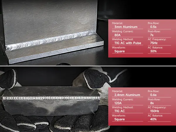 Product Introduction of YESWELDER TIG-200P-ACDC-PRO AC/DC Aluminum TIG Welder 200Amp | AC TIG/DC TIG/Spot TIG/Pulsed TIG/Stick | HF Start 110/220V Dual Volts Welding Machine with Pulse 16